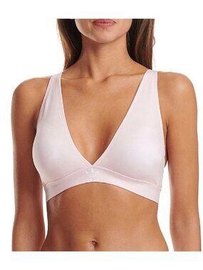 NWT Adidas Adicolor Comfort Flex Triangle Bralette Pink Size M $38 [jb]
